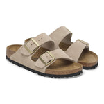 Birkenstock - Womens - Shoes - Sandals - Arizona Suede Leather Sandals - MTT Collective