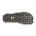 OluKai Ulele sandal in Stone, wet-grip rubber outsole