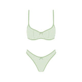 Seaside Picnic Bikini Top