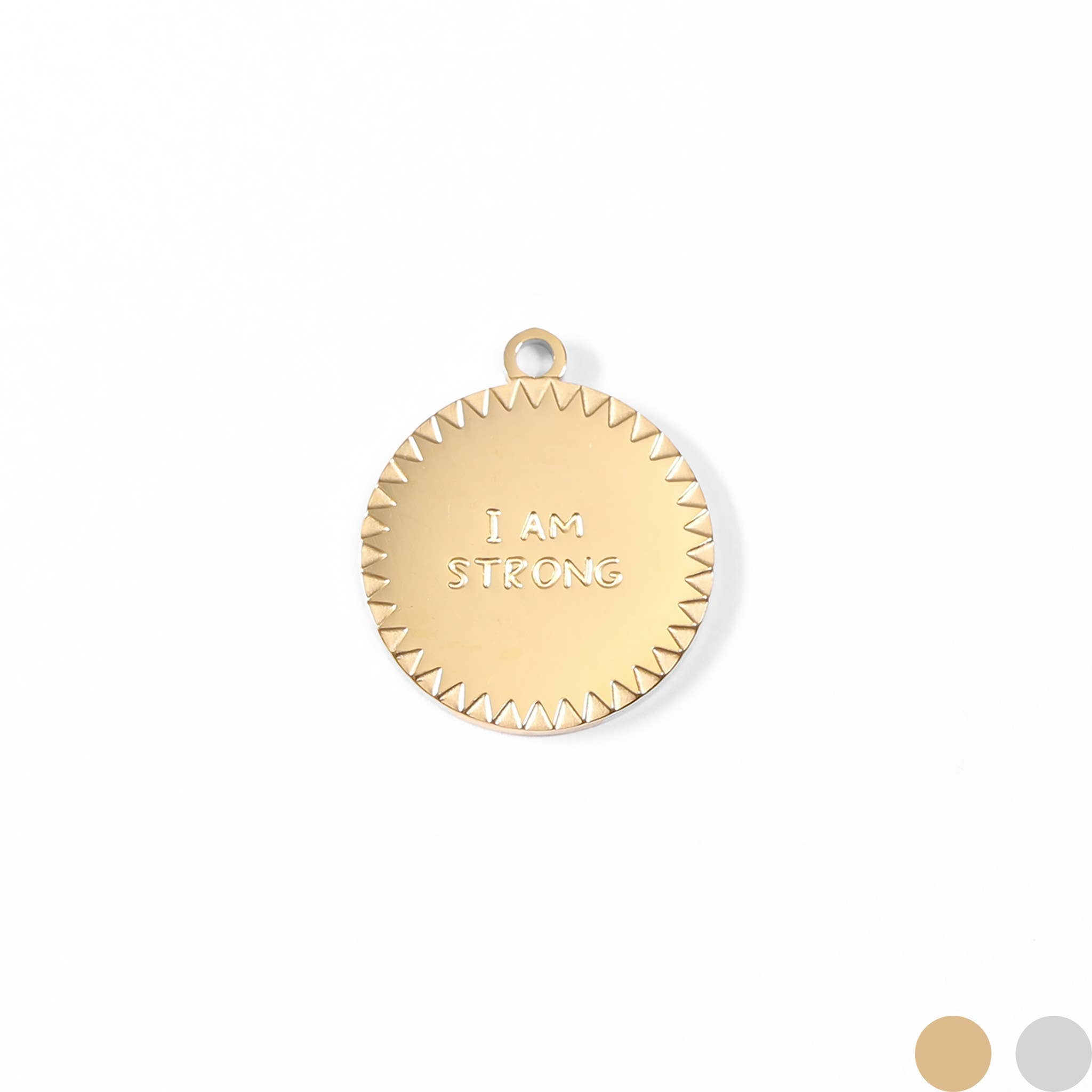 MTT Jewelry - Jewelry - Charms - "I Am Strong" Charm - MTT Collective