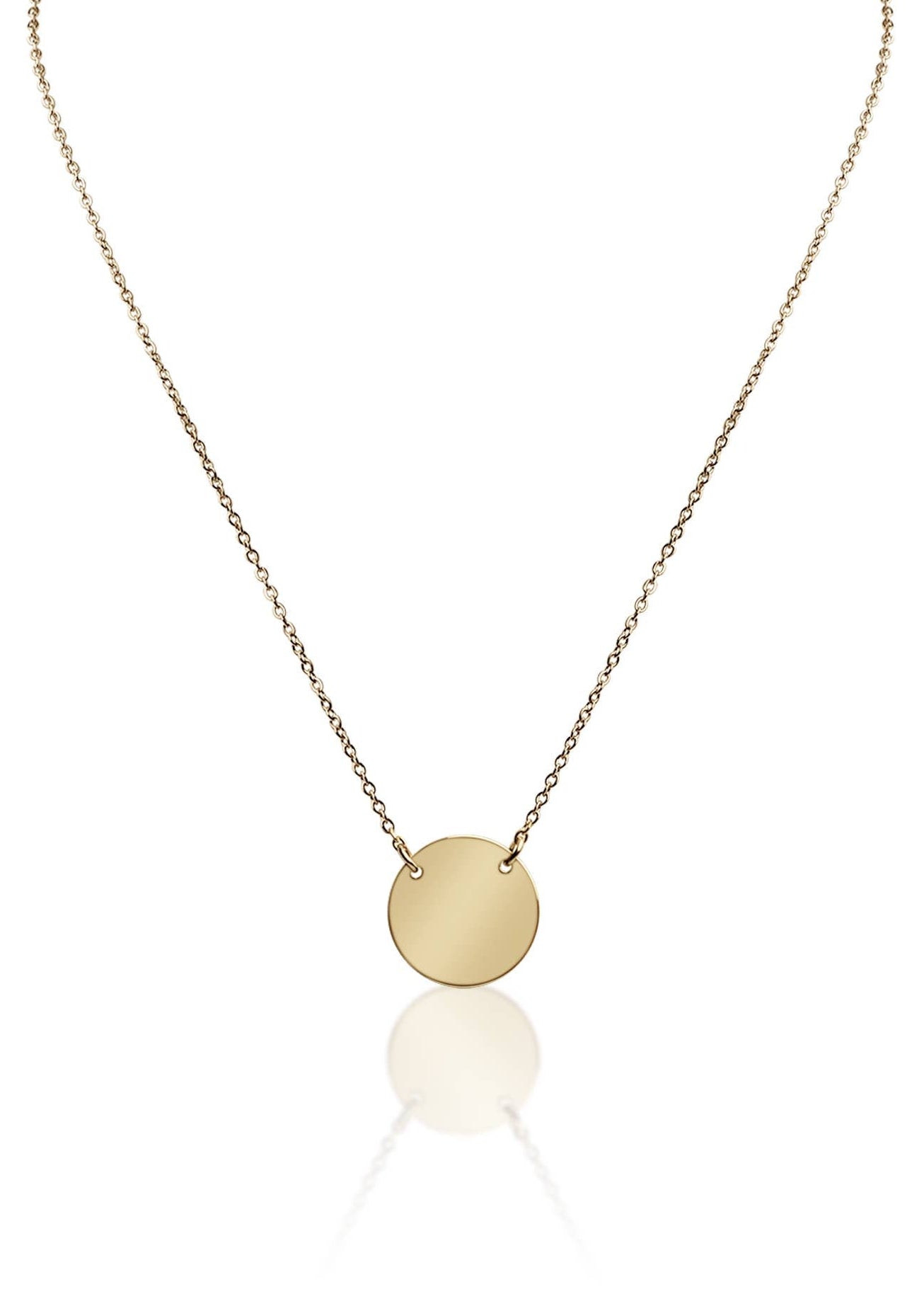 MTT Jewelry - Jewelry - Necklaces - Pamela Held Blank Circle Necklace - MTT Collective