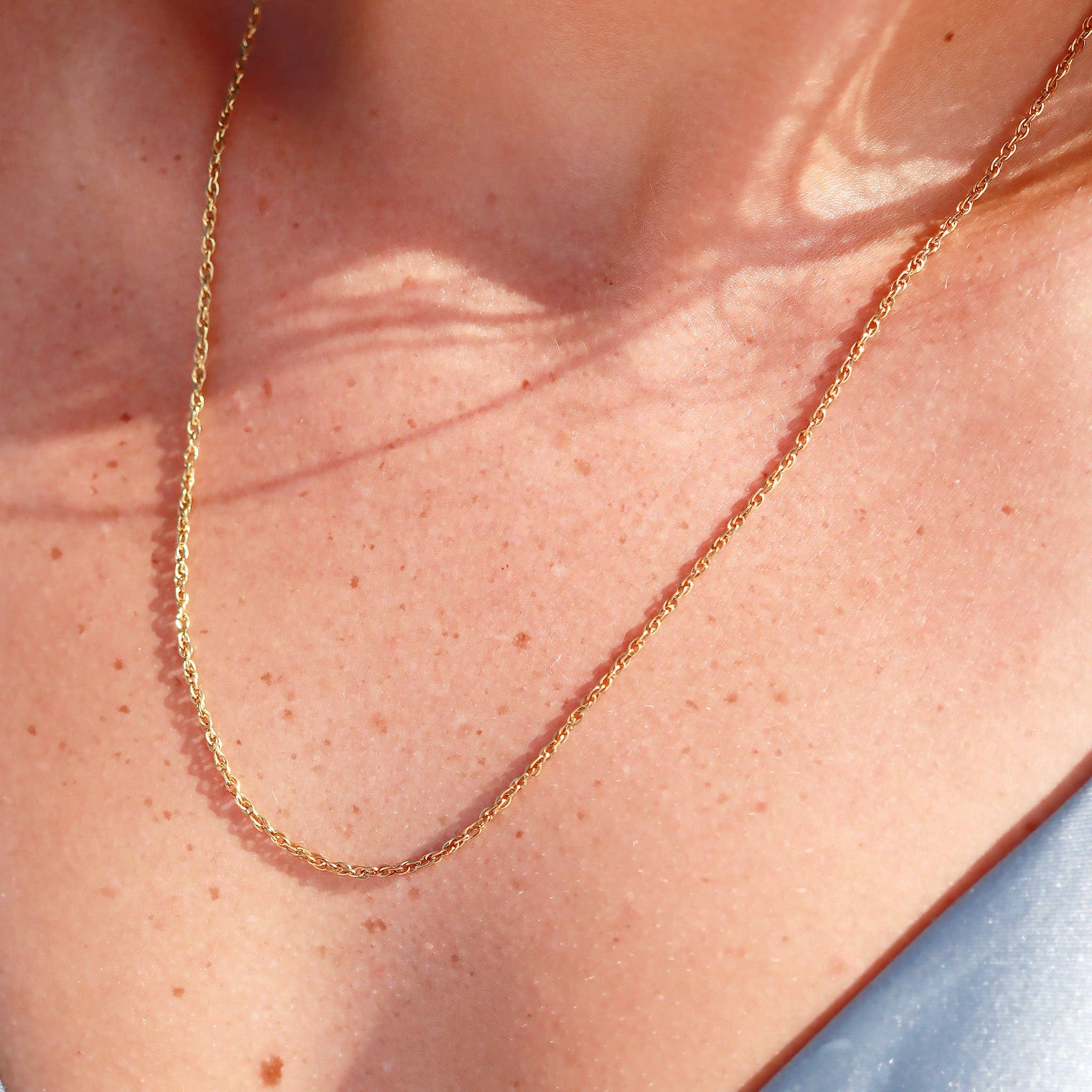 Bailey Stainless Steel PVD Double Round Link Chain - MTT Collective