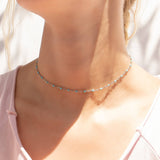 Aniya Turquoise Chain Necklace
