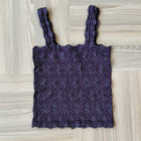 Julie Lace Textured Square Top