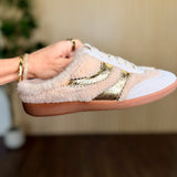 Merit Shearling Slide Sneaker