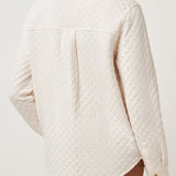 Diamond Quilted Shacket