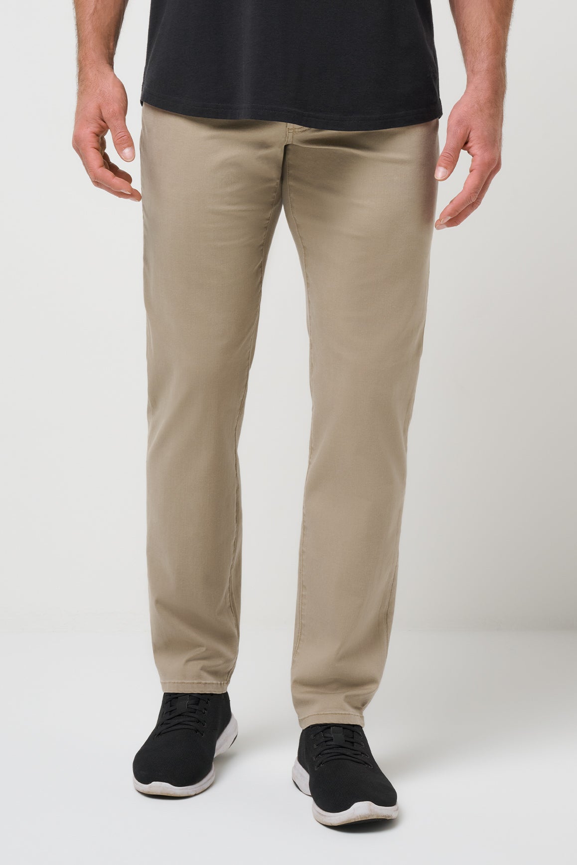 Travis Mathew Legacy Featherweight Jeans Island Fossil front