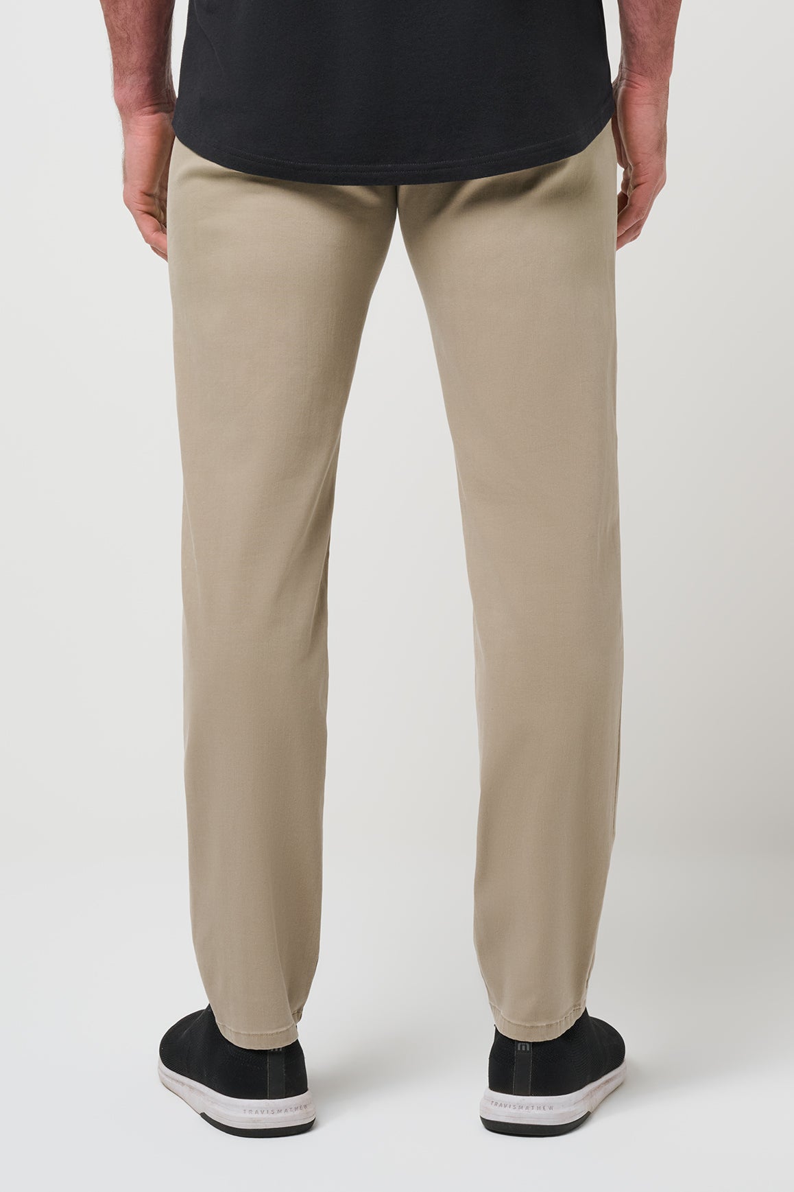 Travis Mathew Legacy Featherweight Jeans Island Fossil detail
