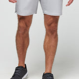 Travis Mathew Wanderlust E-Waist Short 7.5In in Micro Chip, front view
