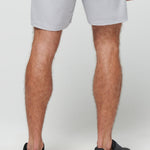 Travis Mathew Wanderlust E-Waist Short 7.5In in Micro Chip, back view
