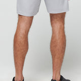 Travis Mathew Wanderlust E-Waist Short 7.5In in Micro Chip, back view