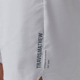 Travis Mathew Wanderlust E-Waist Short 7.5In in Micro Chip, lifestyle view