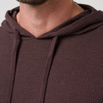 Travis Mathew Cloud Waffle Hoodie in Raisin