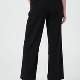 Sofia Pleated High-Waste Wide-Leg Dress Pant