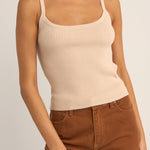 Rhythm - Womens - Tops - Tanks - Yumi Knit Top - MTT Collective