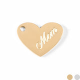 MTT Jewelry - Jewelry - Charms - Mom Heart Charm - MTT Collective