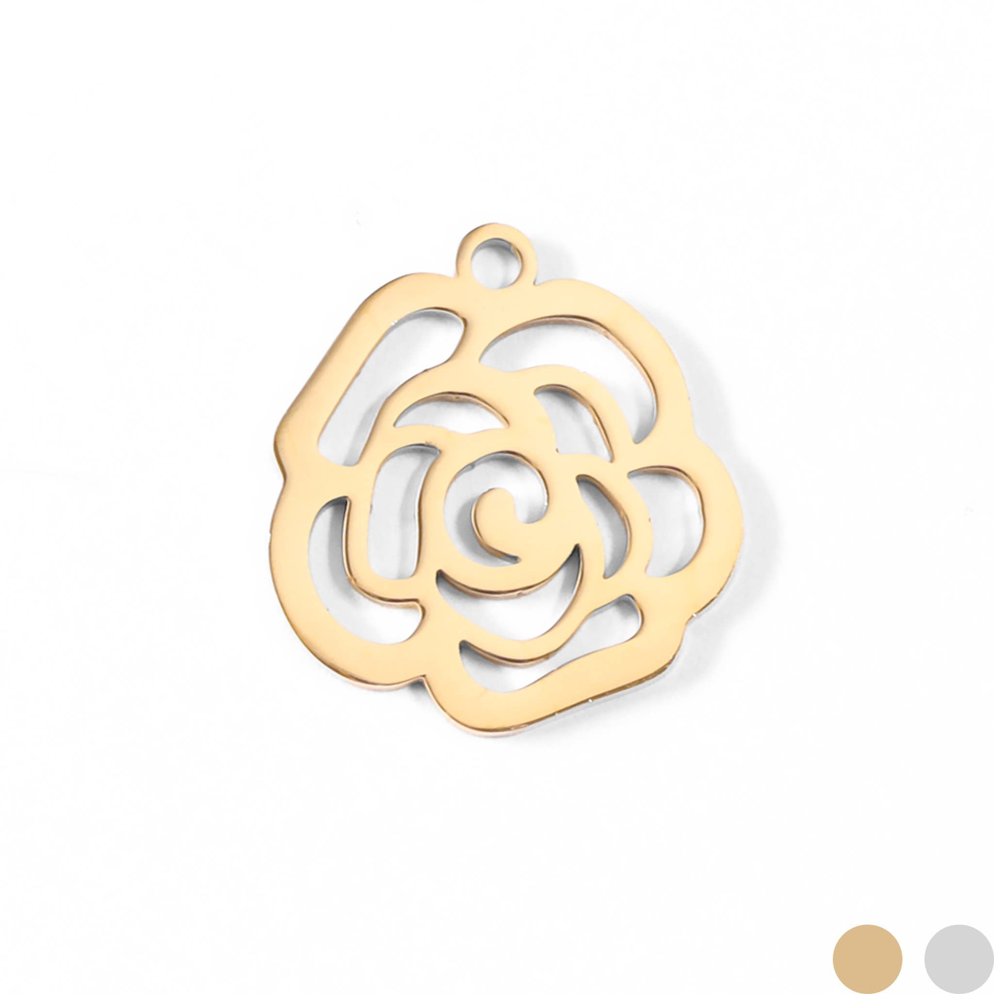 MTT Jewelry - Jewelry - Charms - Rose Charm - MTT Collective