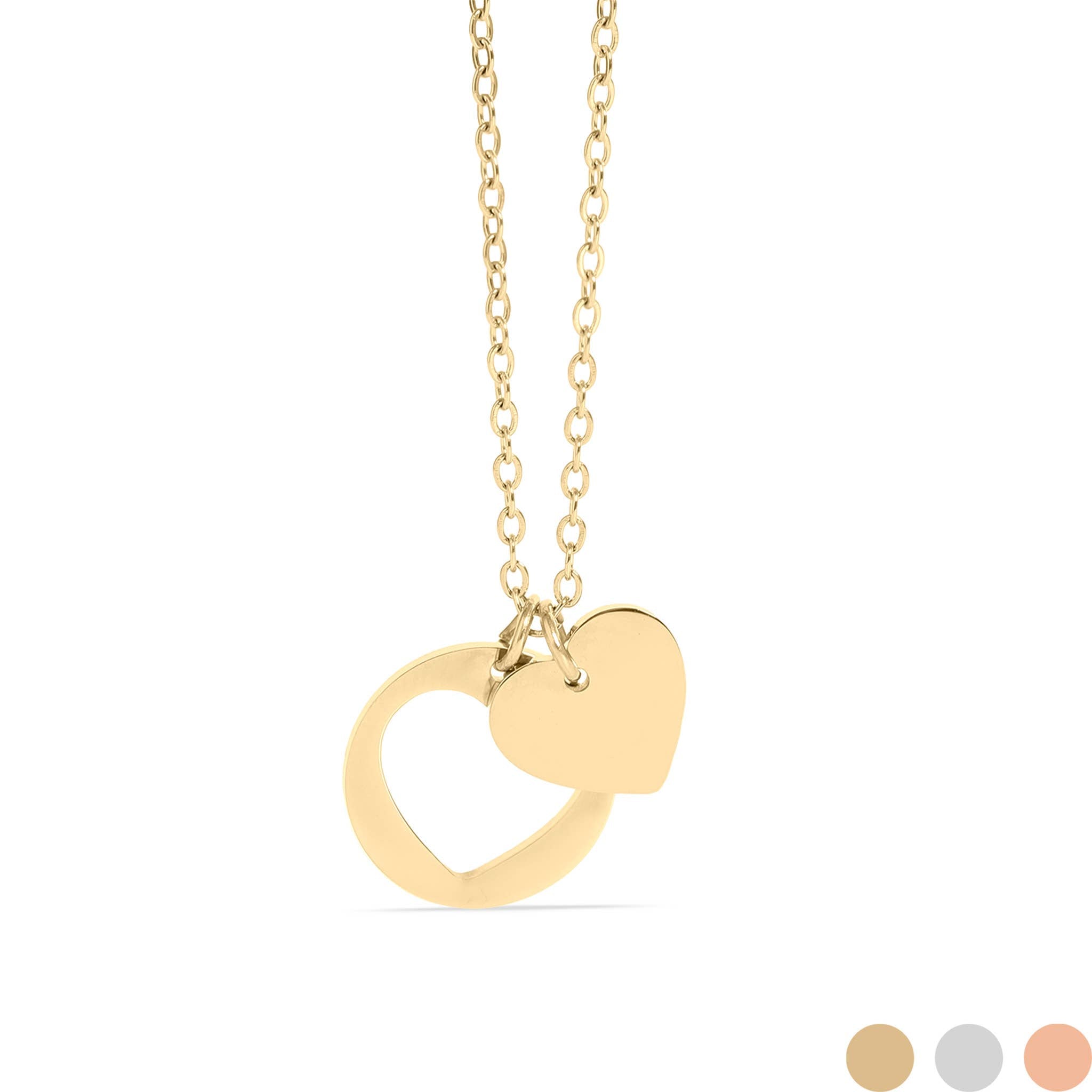 MTT Jewelry - Jewelry - Necklaces - Lacy Heart Cutout Necklace - MTT Collective