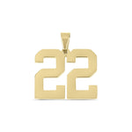 MTT Jewelry - Jewelry - Charms - Sport Number Pendant - MTT Collective