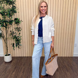Cove Ribbed Knit Cardigan