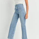 The Patch Pocket Wide Leg