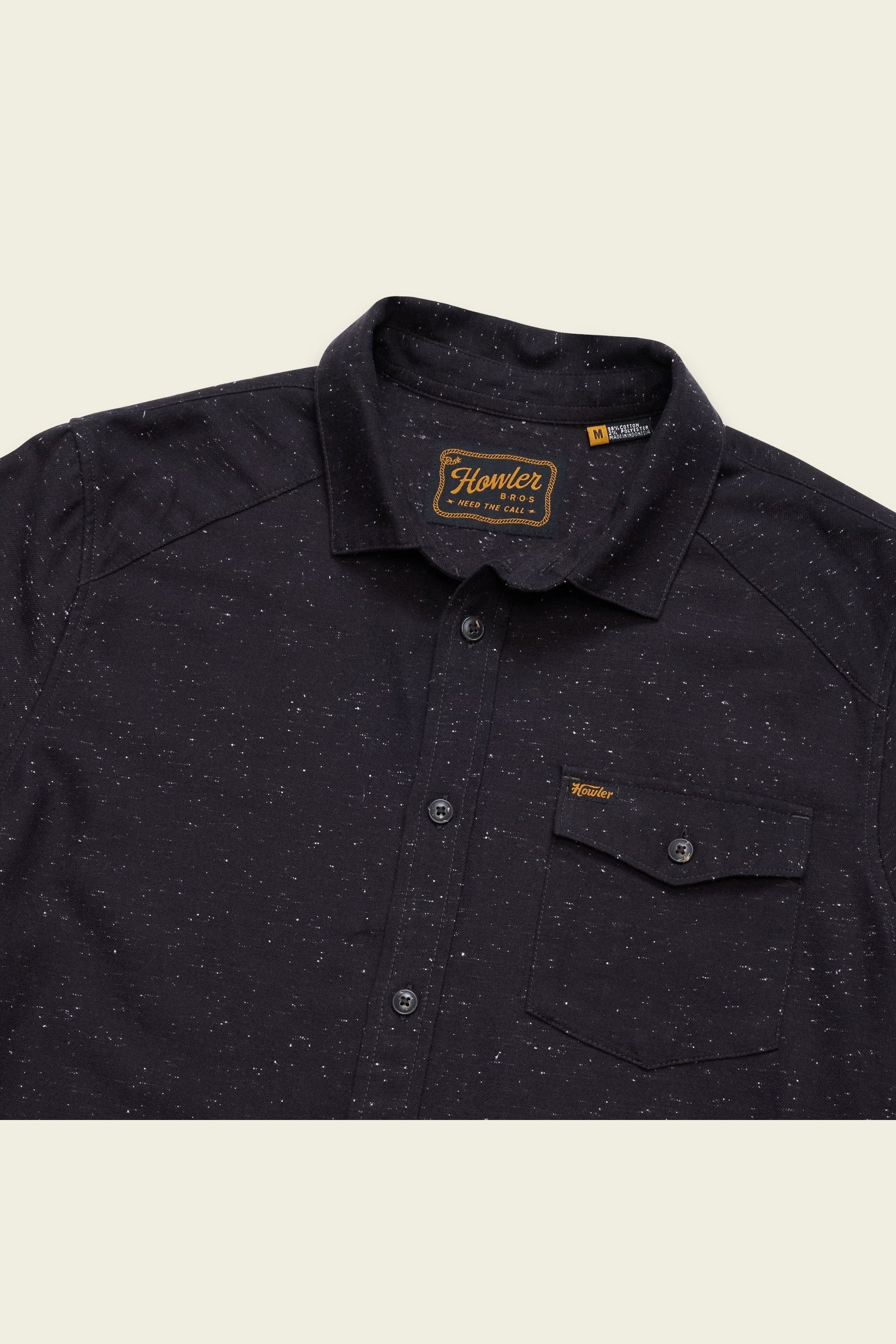 La Grange Lightweight Flannel Antique Black angle