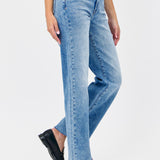 Ella High Rise Classic Straight Jean