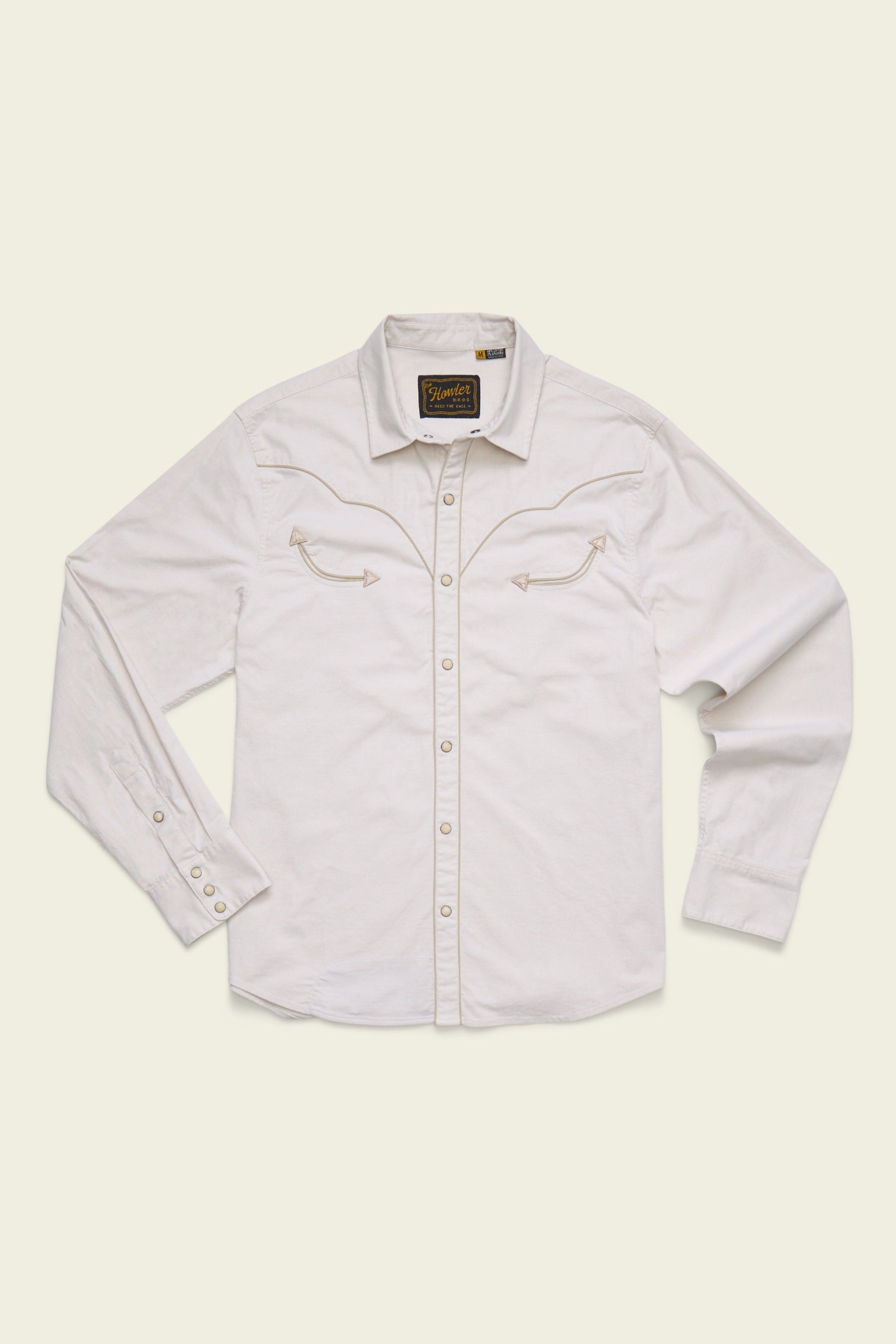 Broncbuster Longsleeve Snapshirt Prairie Dust front