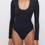 Scuba Scoop-Neck Bodysuit