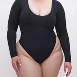 Scuba Scoop-Neck Bodysuit