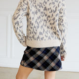 Stella Leopard Knit Cardigan