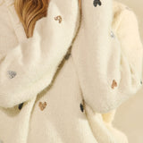 Amelie Sequin Heart Sweater