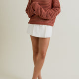 The Isla Open Knit Sweater