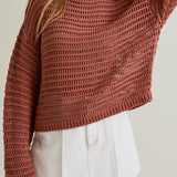 The Isla Open Knit Sweater