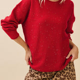 The Noelle Glitter Knit Sweater