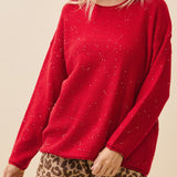 The Noelle Glitter Knit Sweater