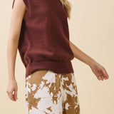 Clara V-Neck Sweater Vest