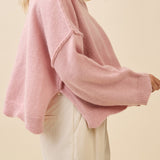 The Clara Scallop Pocket Sweater