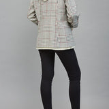 Camilla Attached Hoodie Detail Pattern Blazer