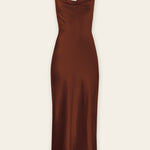 Brick slip dress on a white background