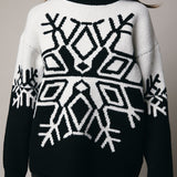 The Aspen Snowflake Knit Sweater