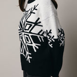 The Aspen Snowflake Knit Sweater