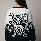 The Aspen Snowflake Knit Sweater