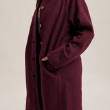 Ruthie Teddy Textured Button Down Coat