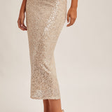 Leilani Sequin Midi Skirt