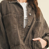 Kassidy Back Pleated Jacket