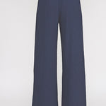Reese Textured Knit Wide-Leg Pant navy detail