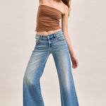 Happi Low Rise Comfort Flare Jean in Medium Vintage