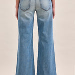 Happi Low Rise Comfort Flare Jean in Medium Vintage