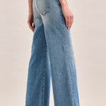 Happi Low Rise Comfort Flare Jean in Medium Vintage